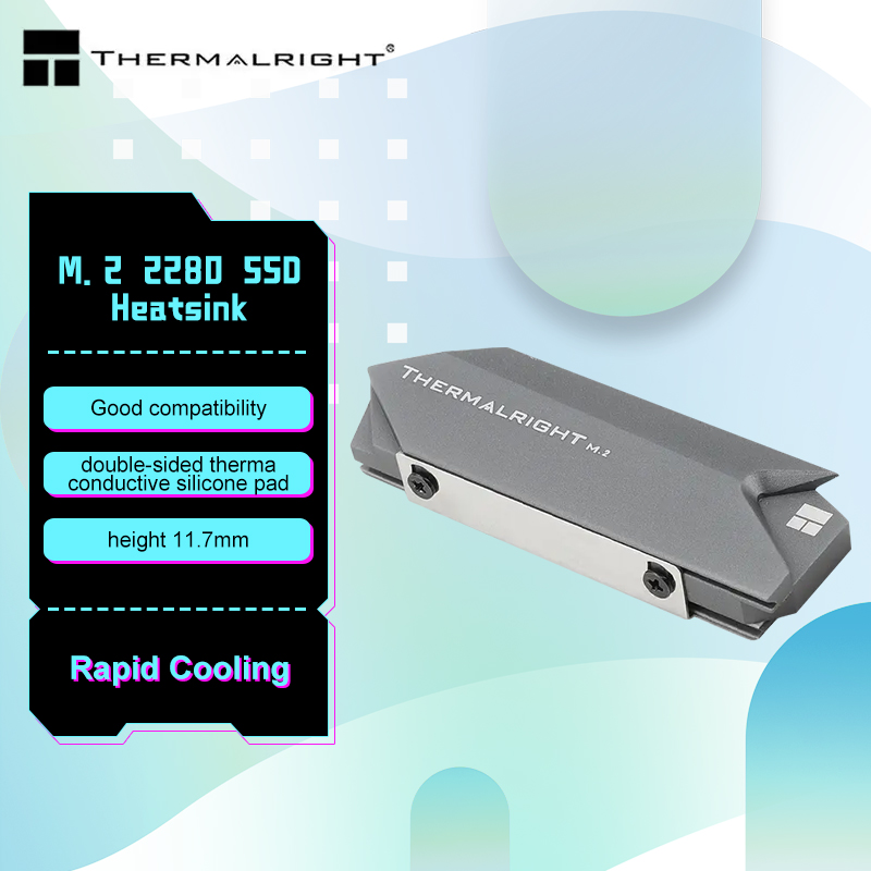 Aluminium Extrusion - Thermalright M.2 2280 PRO ARGB aleación