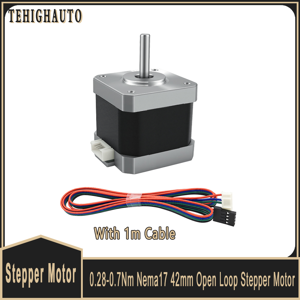 Motor paso a paso Nema 17 de 4 - Stepper Motor Nema17 reseña y precio