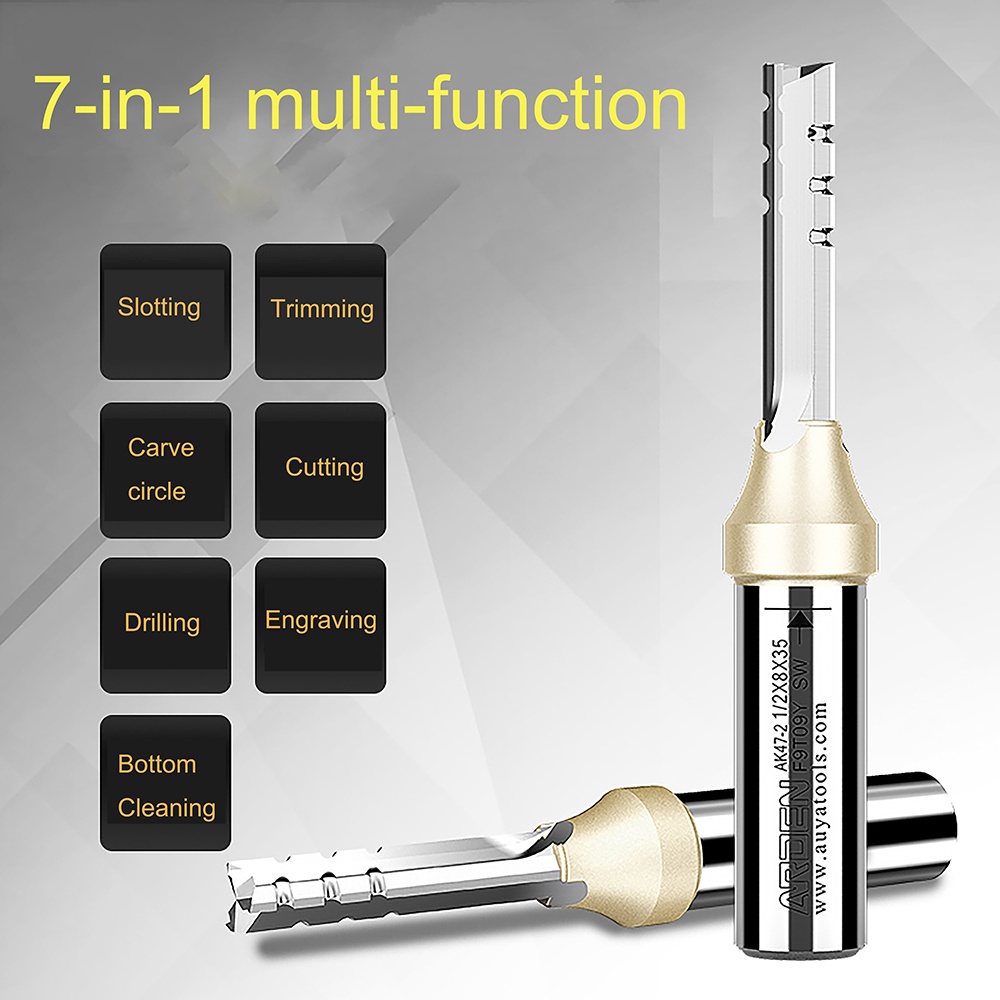 Arden-broca enrutadora recta T - End Mill reseña y precio