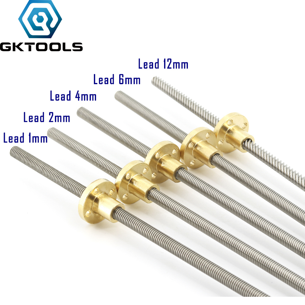 Husillo Trapezoidal de acero i - Lead Screw 8Mm reseña y precio