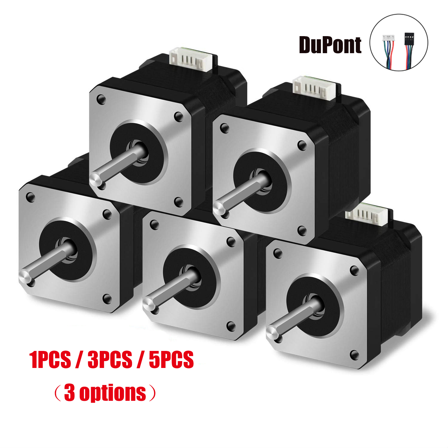 Motor paso a paso 17HS4401 par - Stepper Motor Nema17 reseña y precio