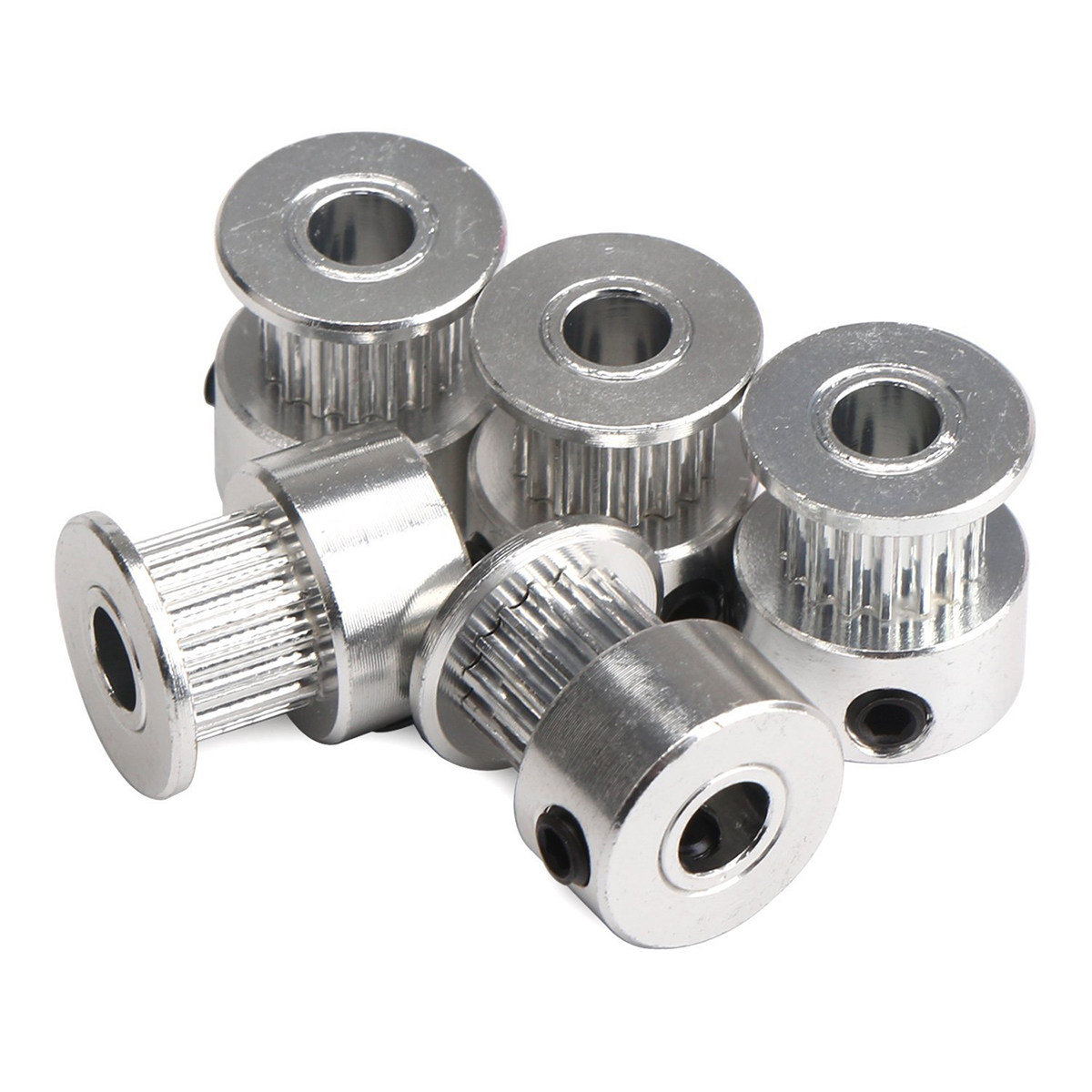 5 Piezas de Poleas de Aluminio - Gt2 Belt reseña y precio
