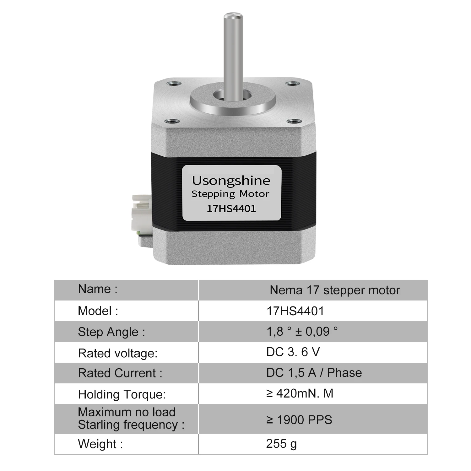 1/3/5 piezas Motor paso a paso - Stepper Motor Nema17 reseña y precio