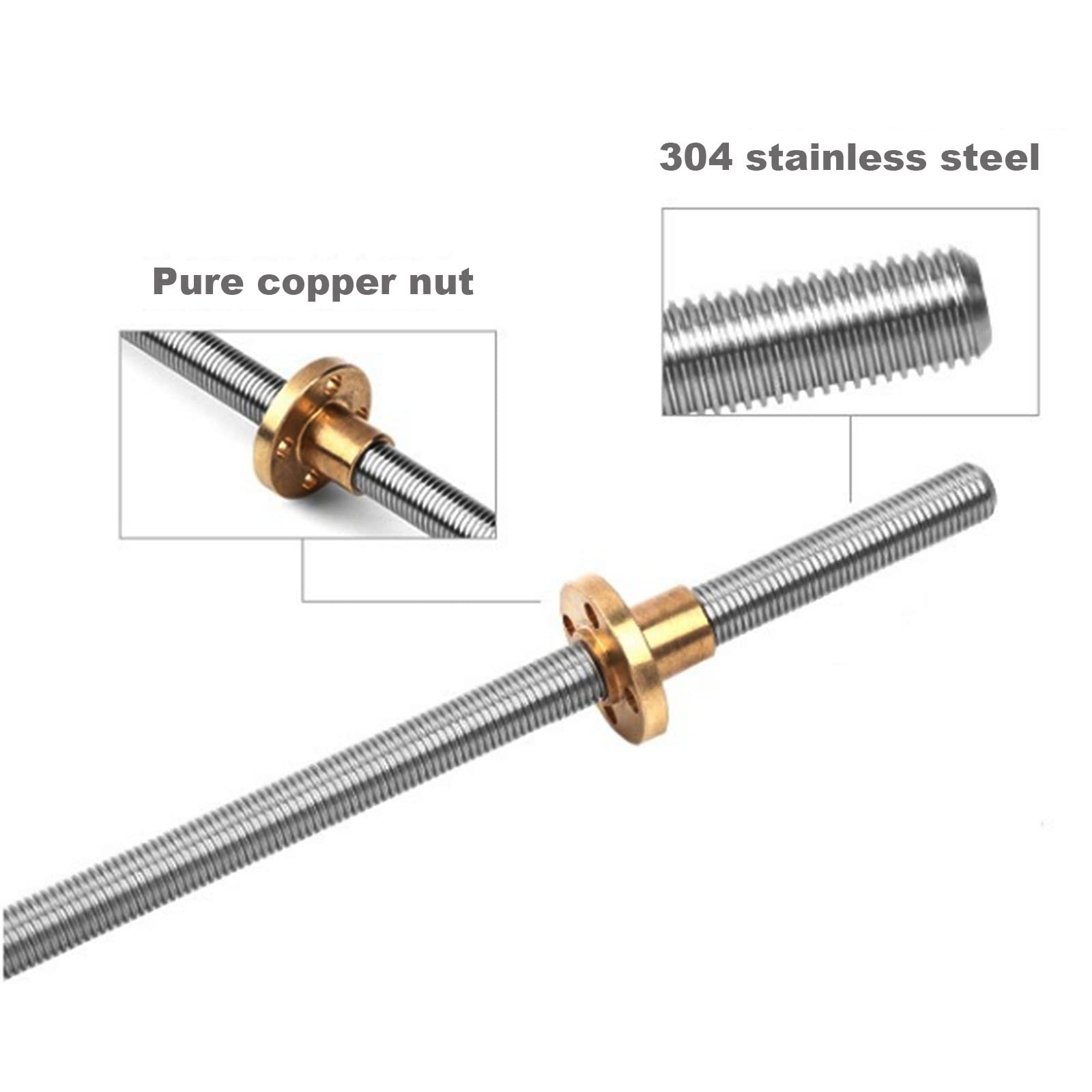 Tornillo de Avance T10 de Acer - Lead Screw 8Mm reseña y precio