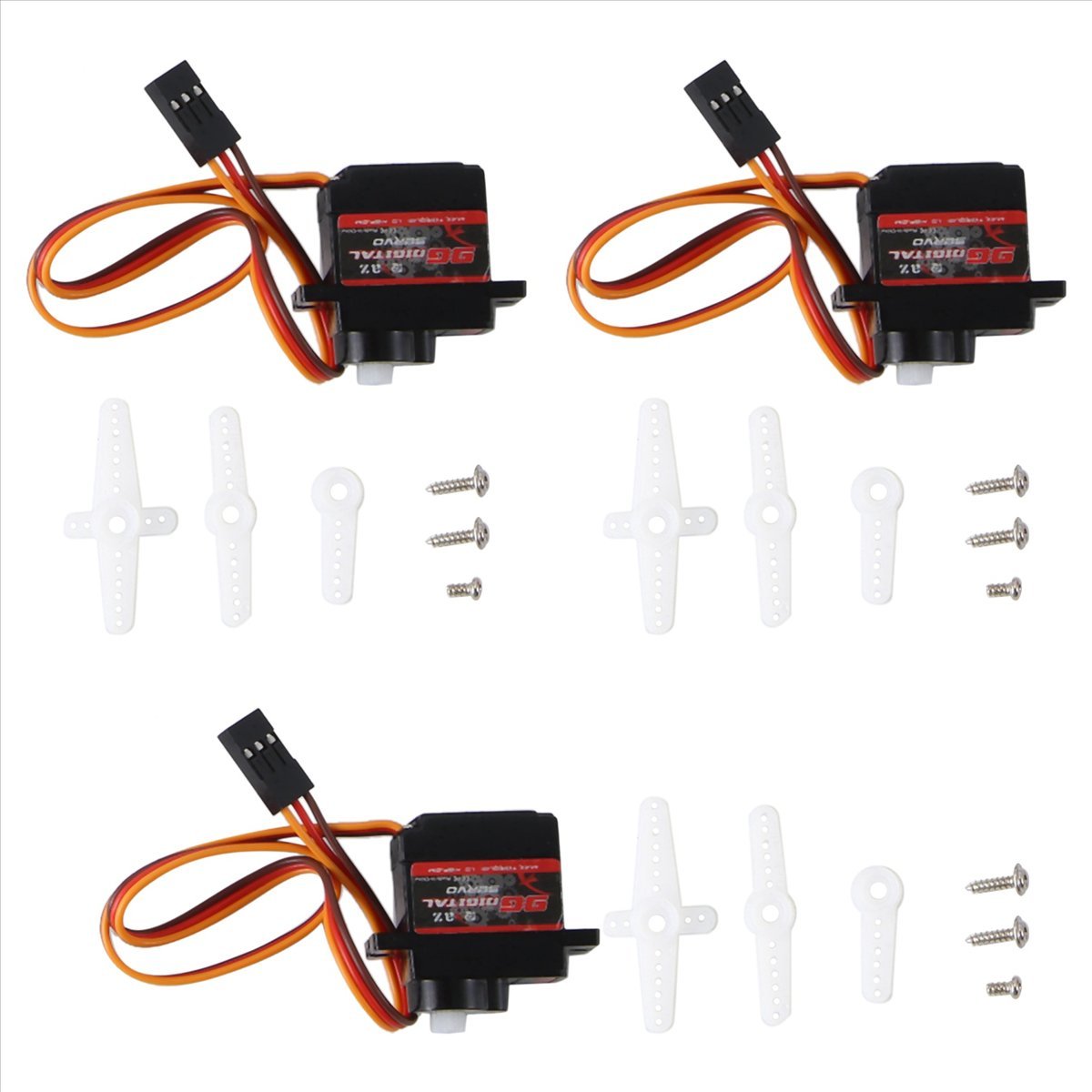 T34C 3PCS/Lote Servo Digital 9 - Servo 9G reseña y precio
