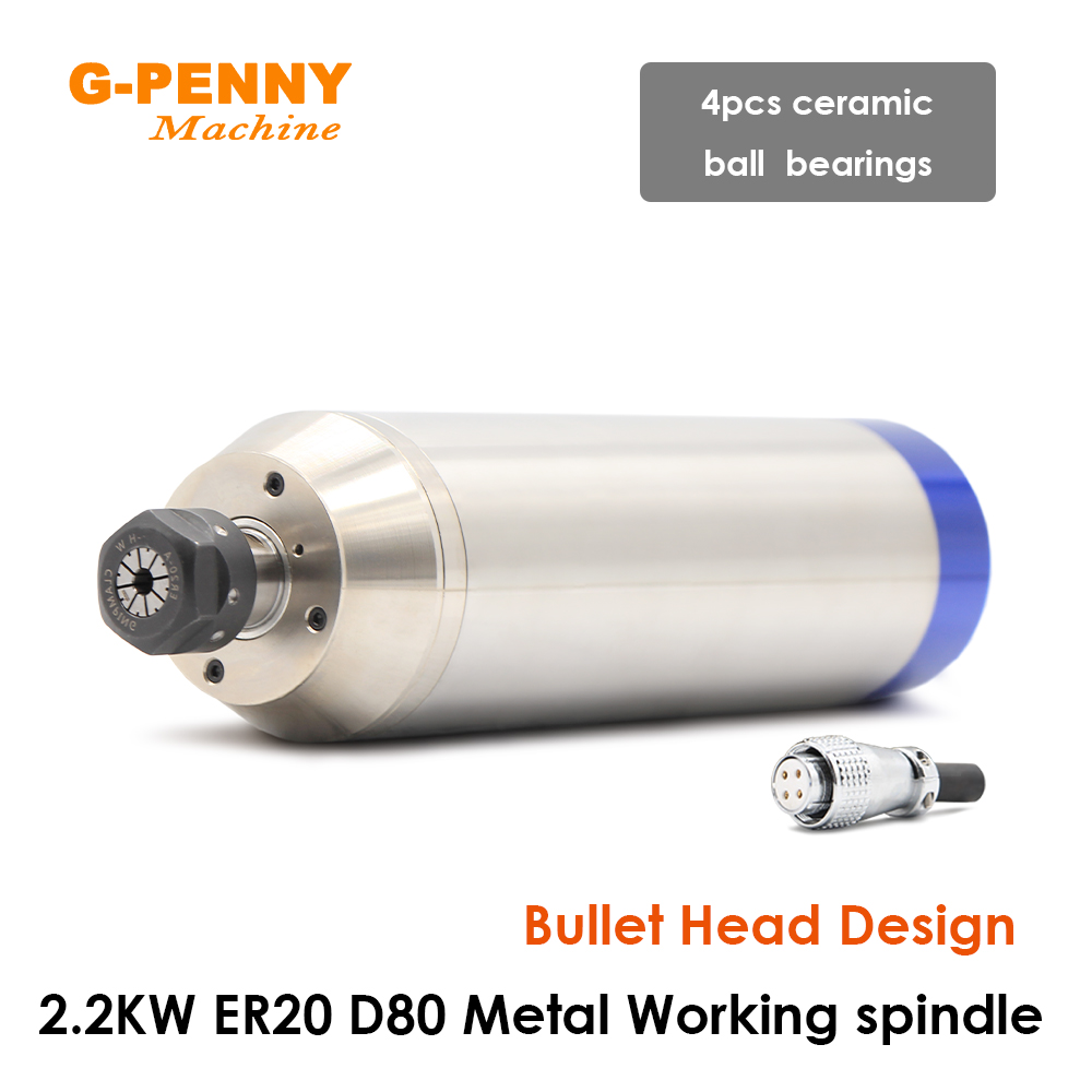 G-PENNY 2.2KW ER20 motor de hu - Water Cooled Spindle reseña y precio