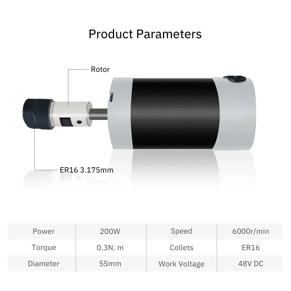 BLDC Motor de husillo sin esco - Water Cooled Spindle reseña y precio