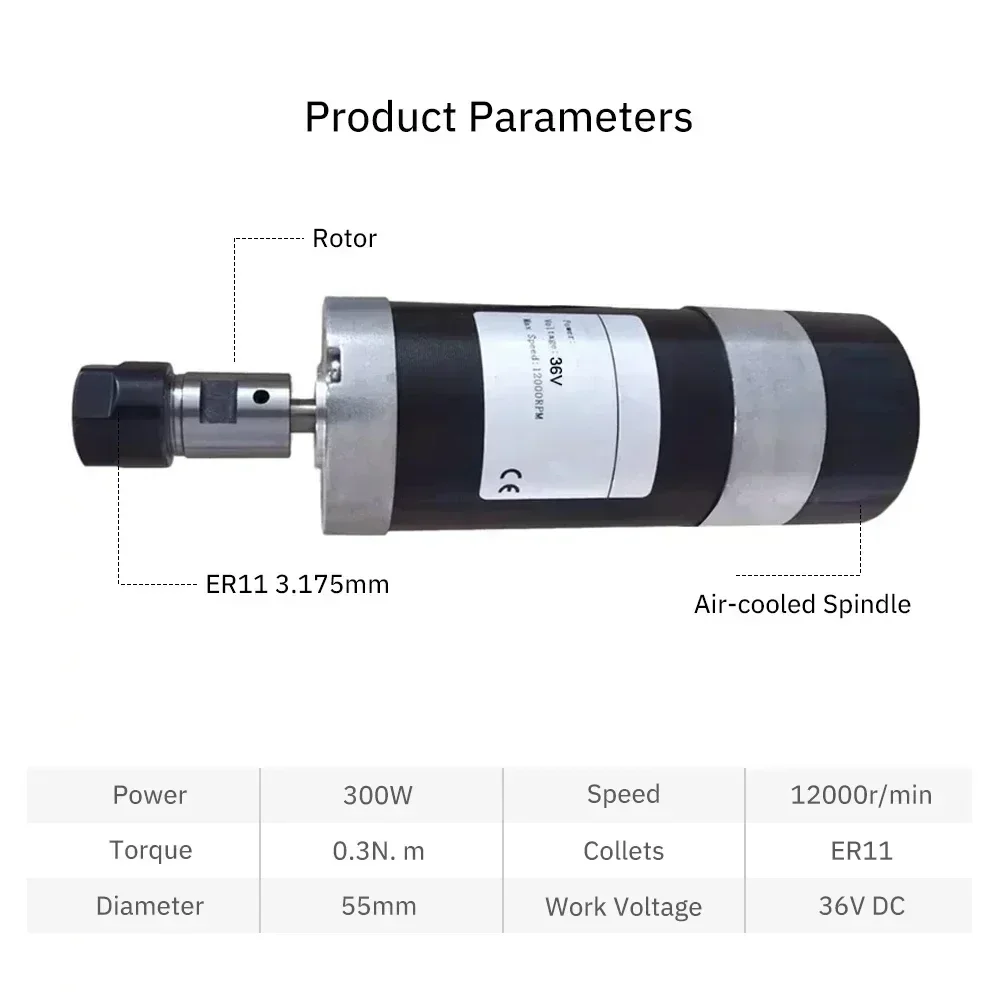 BLDC Motor de husillo sin esco - Water Cooled Spindle reseña y precio