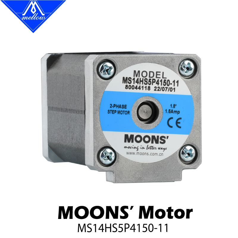 Motor paso a paso Mellow MOONS - Stepper Motor Nema17 reseña y precio