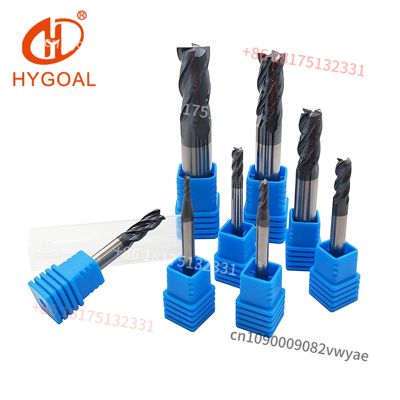 Fresa de carburo HYGOAL de 4 f - End Mill reseña y precio