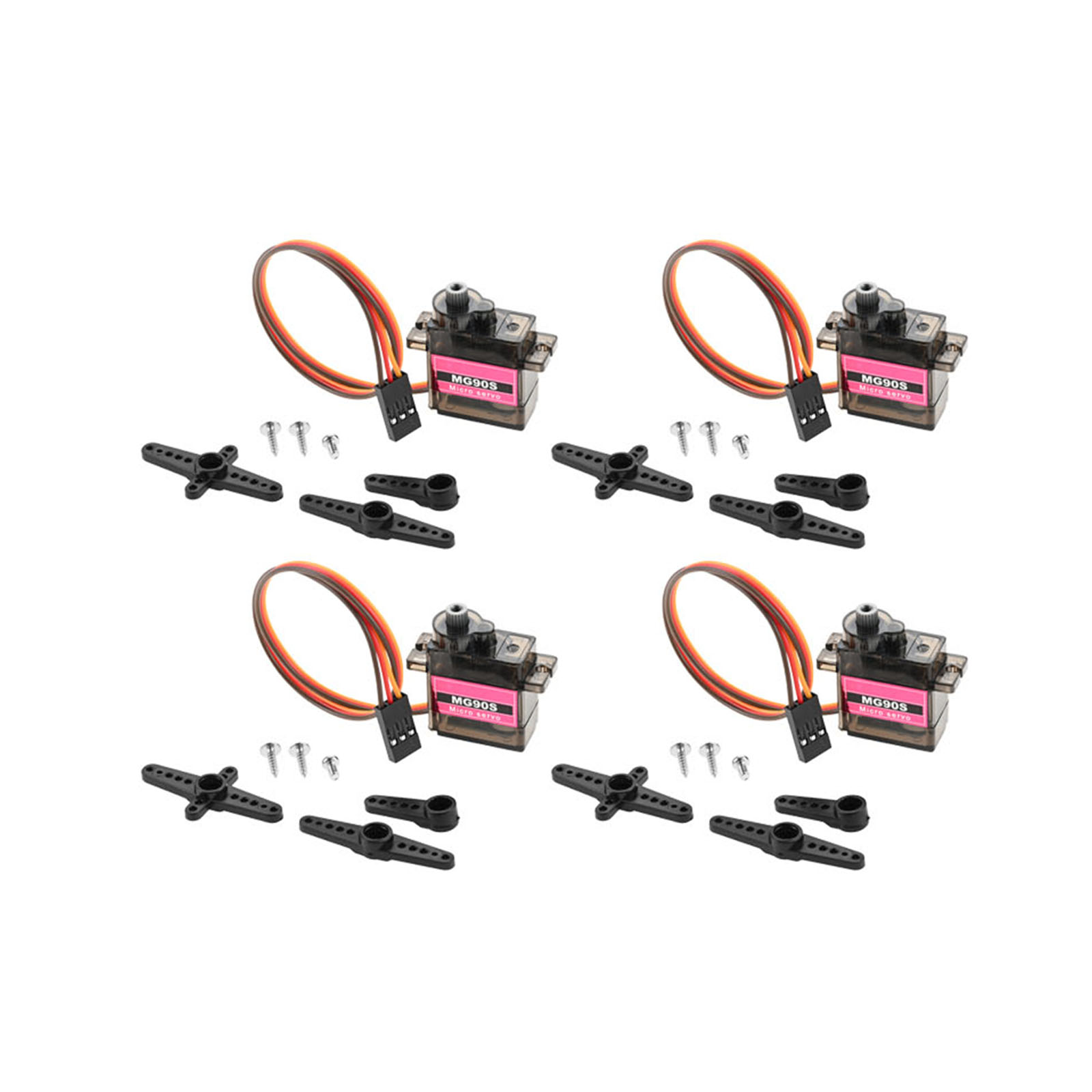 4 unidades de Micro Servo con  - Servo 9G reseña y precio