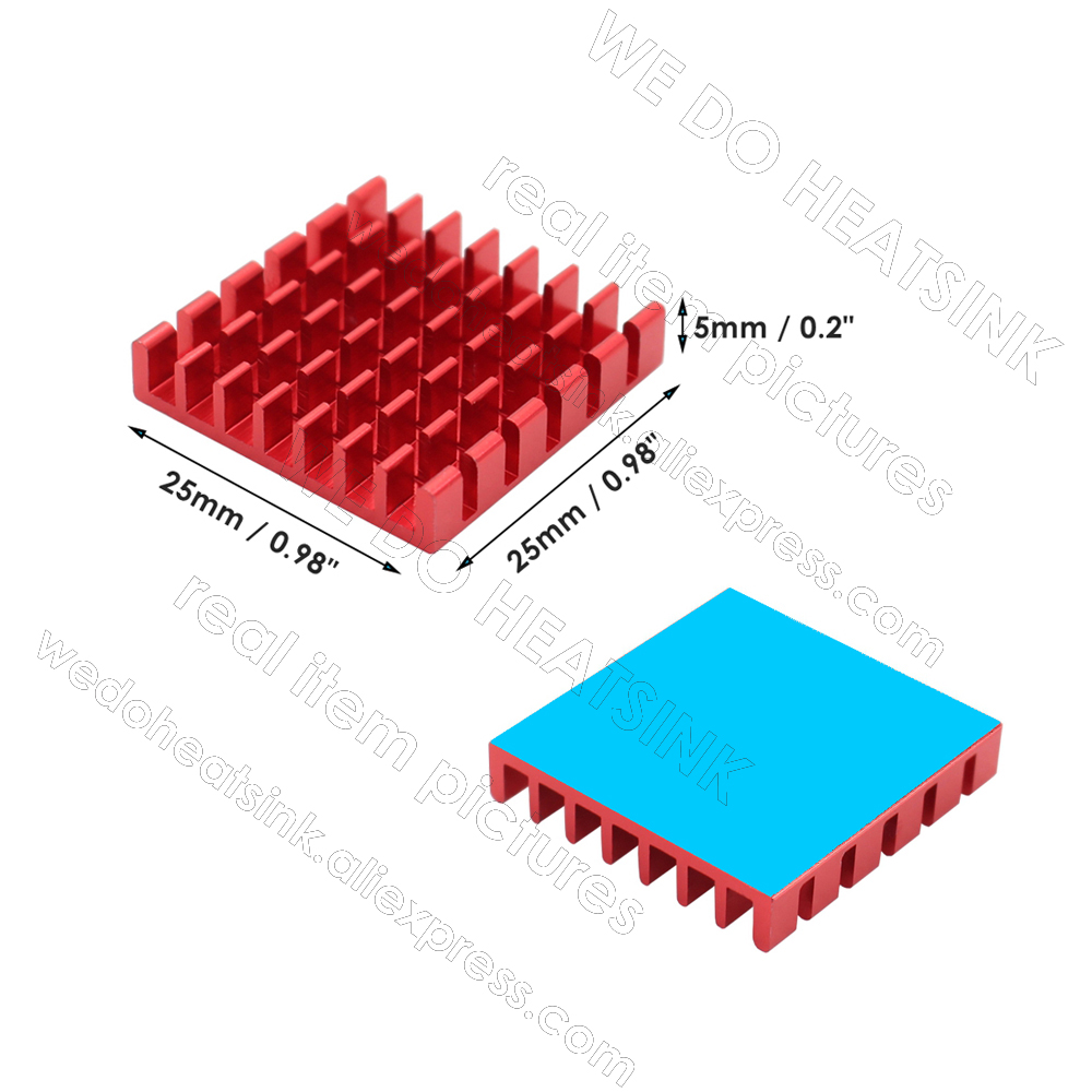 WE DO disipador de calor 25x25 - Aluminium Extrusion reseña y precio