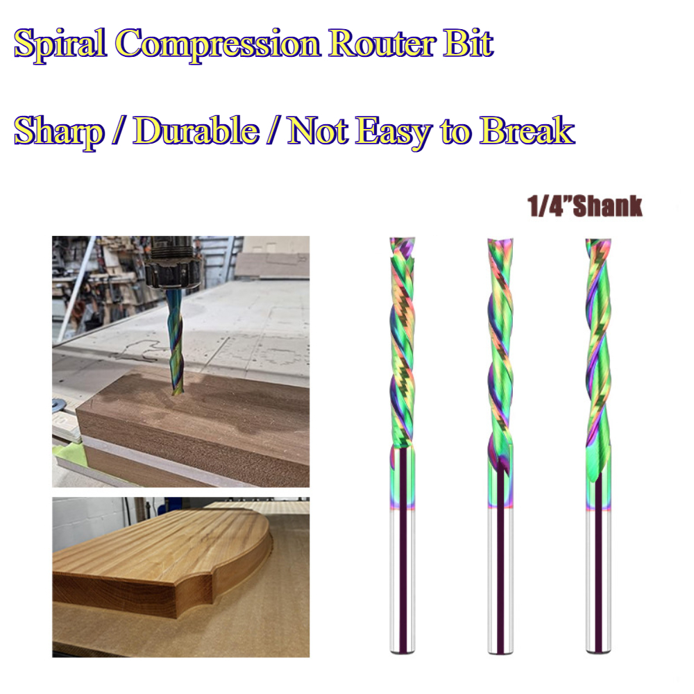 Fresa de compresión en espiral - End Mill reseña y precio