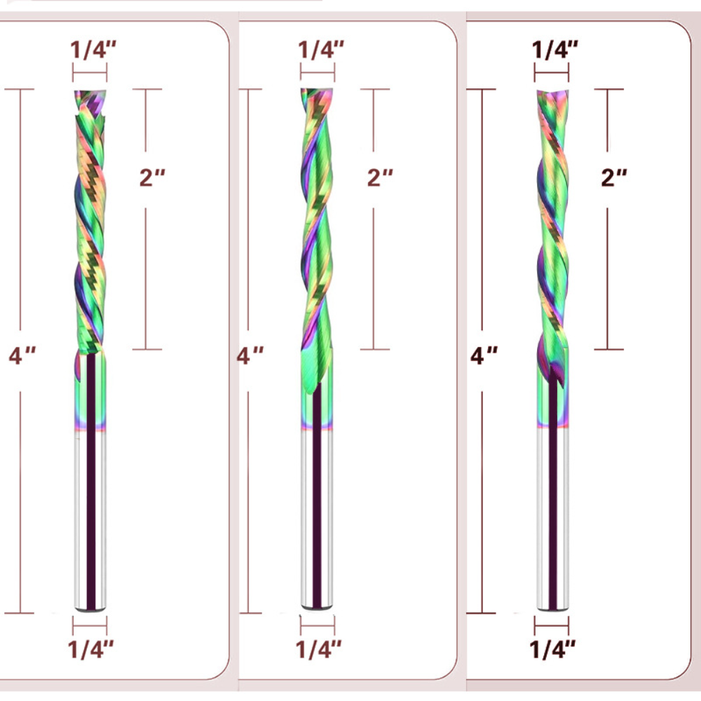 Fresa de compresión en espiral - End Mill reseña y precio