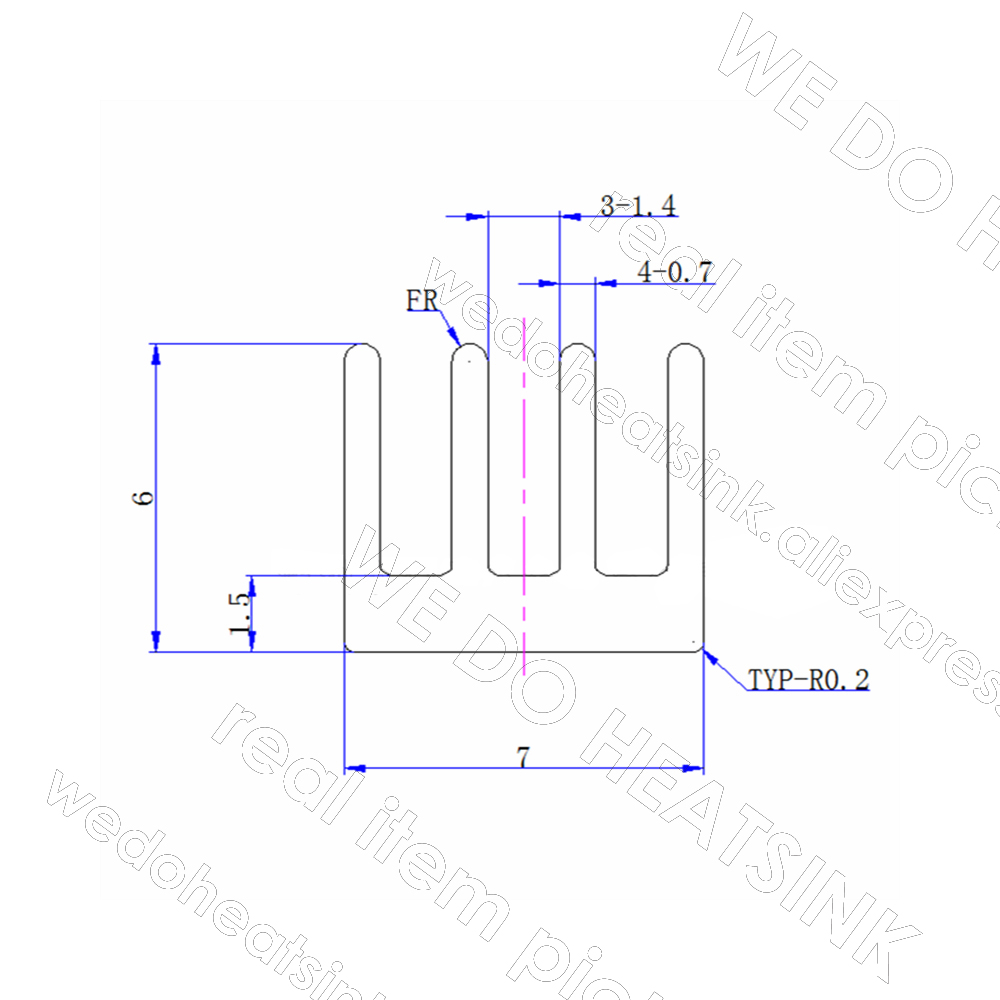 Disipador de Calor de Aluminio - Aluminium Extrusion reseña y precio
