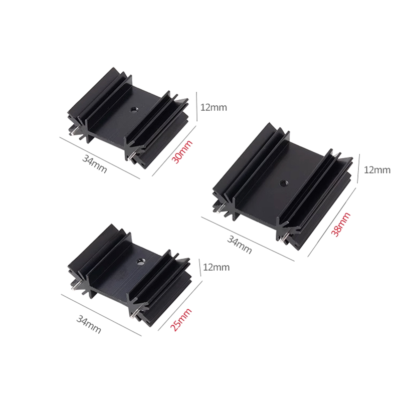 5 unidades de disipadores de c - Aluminium Extrusion reseña y precio