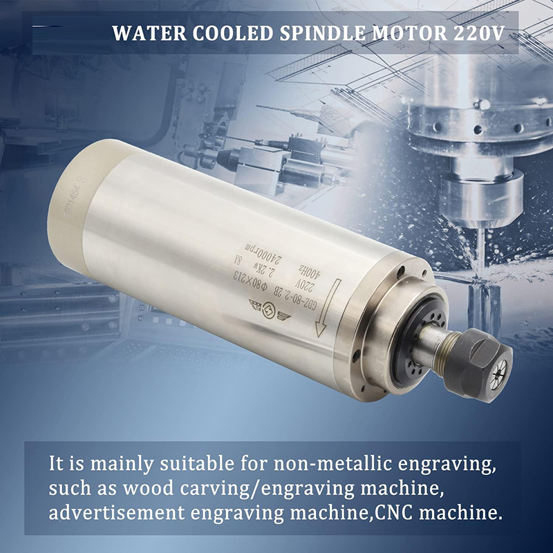 Motor de Husillo Refrigerado p - Water Cooled Spindle reseña y precio