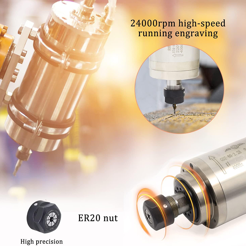 Motor de Husillo Refrigerado p - Water Cooled Spindle reseña y precio